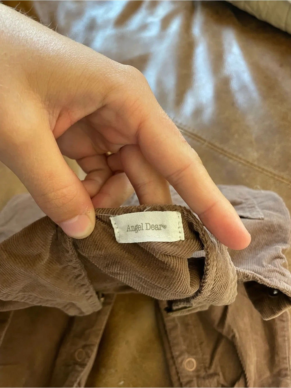 Angel Dear soft corduroy